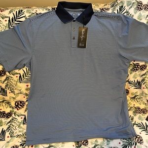 Walter Hagen Men's Perfect 11 Majors Golf Polo